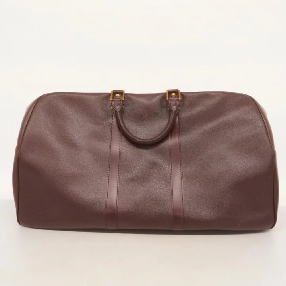 Authentic Louis Vuitton Taiga Kendall PM ACAJOU travel bag with strap - Picture 2 of 16